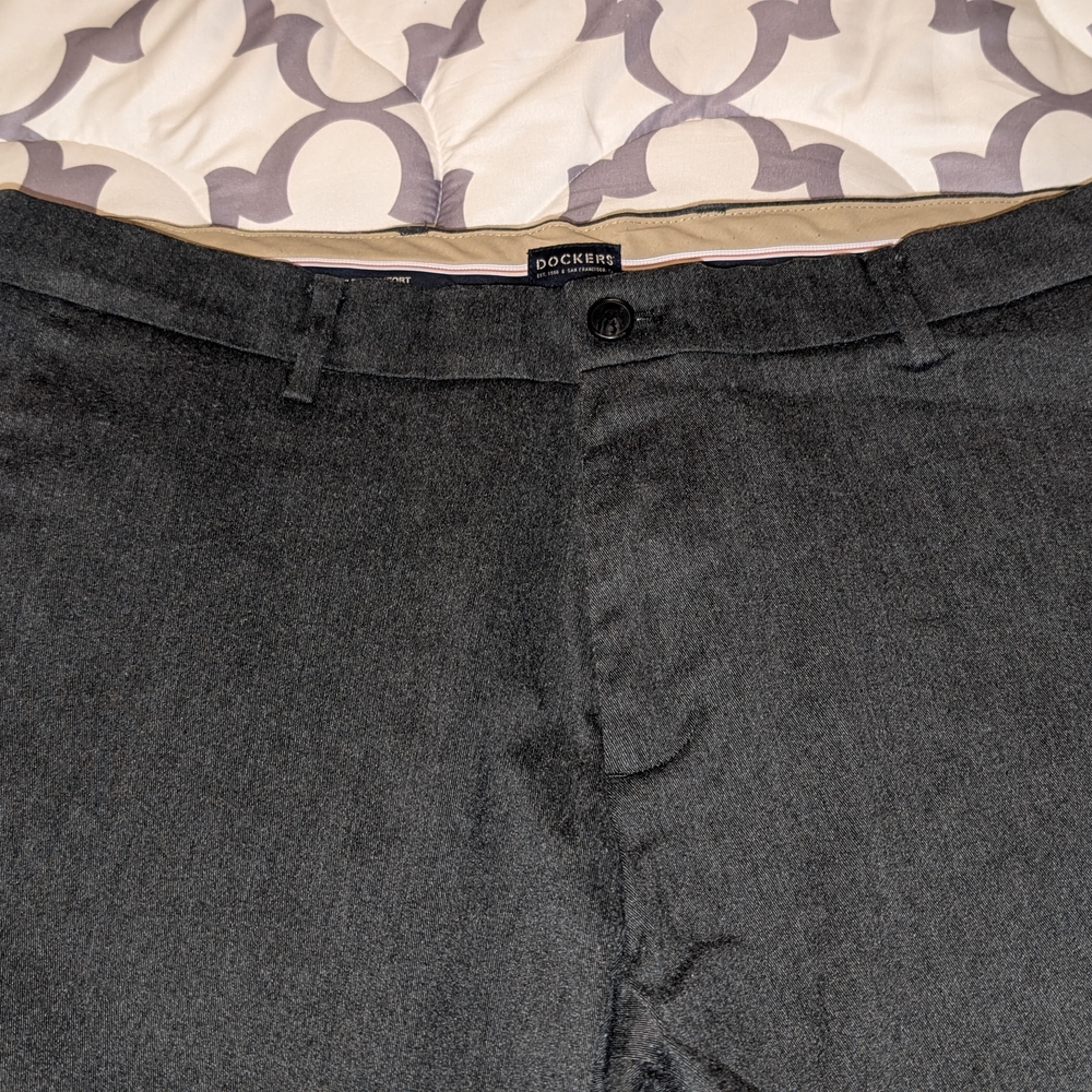 Dockers Charcoal Trousers